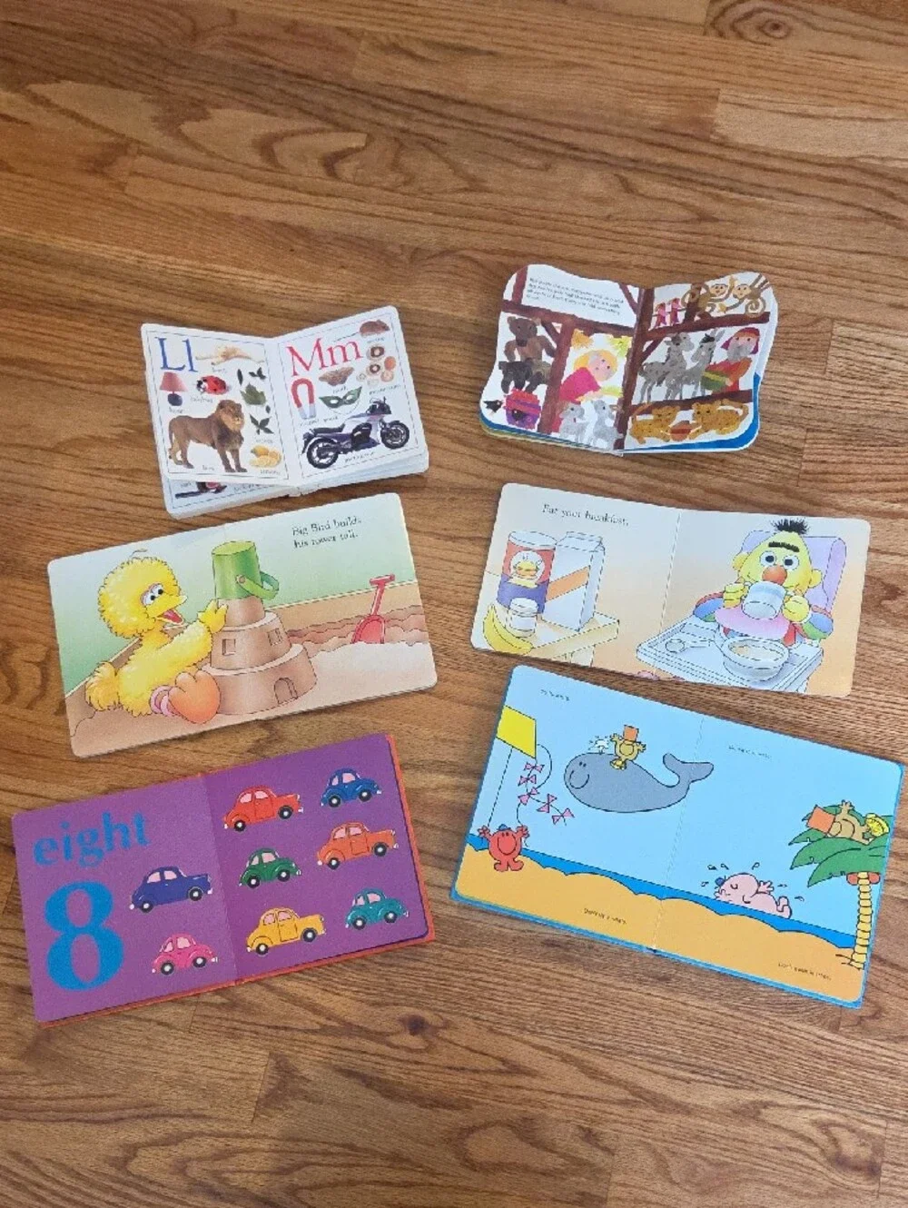 (6) Assortment Of Toddler Board Books